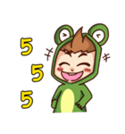 Frog boy Thai（個別スタンプ：21）