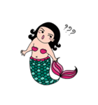 Pubabe Chubby Mermaid（個別スタンプ：34）