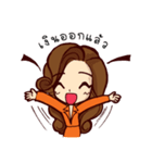 Smart Girl（個別スタンプ：4）