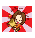 Smart Girl（個別スタンプ：14）