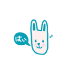 Mr. long face rabbit（個別スタンプ：10）