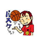 がんばれ！女子バスケットボール部（個別スタンプ：25）