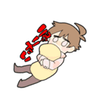空気が読めない男の子と幼なじみ（個別スタンプ：9）