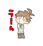 空気が読めない男の子と幼なじみ（個別スタンプ：16）