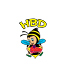 Thai Bees（個別スタンプ：8）