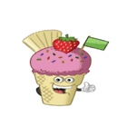 IceCream Crazies（個別スタンプ：10）