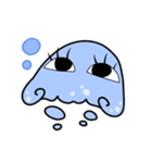遠い目のクラゲ（個別スタンプ：1）