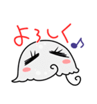 遠い目のクラゲ（個別スタンプ：35）