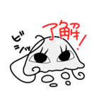 遠い目のクラゲ（個別スタンプ：36）