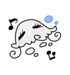 遠い目のクラゲ（個別スタンプ：40）
