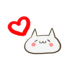 しろねこすたんぷ（個別スタンプ：17）