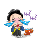 Dami the Bugging Gal（個別スタンプ：7）