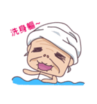 Crazy Grandma（個別スタンプ：19）