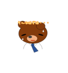 はたらくクマ（個別スタンプ：8）