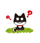 うごく！黒柴のあきひめ（個別スタンプ：1）