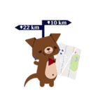 Zinneke dog travels in Belgium（個別スタンプ：4）