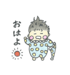 まるっこあかちゃん（個別スタンプ：1）