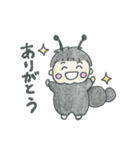 まるっこあかちゃん（個別スタンプ：5）