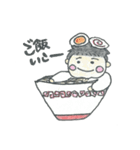 まるっこあかちゃん（個別スタンプ：11）