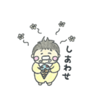 まるっこあかちゃん（個別スタンプ：12）