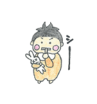 まるっこあかちゃん（個別スタンプ：25）