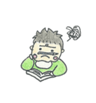 まるっこあかちゃん（個別スタンプ：30）