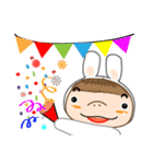 Mr.Spring and his friends（個別スタンプ：28）