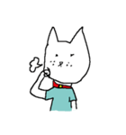 cat Young（個別スタンプ：40）