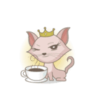 Hooman with Cat ＆ Baby（個別スタンプ：9）