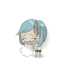 Hooman with Cat ＆ Baby（個別スタンプ：12）