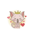 Hooman with Cat ＆ Baby（個別スタンプ：13）