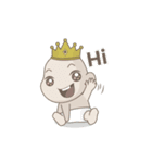 Hooman with Cat ＆ Baby（個別スタンプ：17）