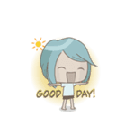 Hooman with Cat ＆ Baby（個別スタンプ：27）