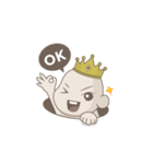 Hooman with Cat ＆ Baby（個別スタンプ：30）