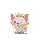 Hooman with Cat ＆ Baby（個別スタンプ：38）