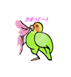 大人女子に贈るインコのつぶやき（個別スタンプ：9）