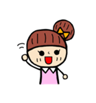 双子姉妹の日常（個別スタンプ：1）