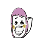 Long face（個別スタンプ：9）