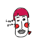 Long face（個別スタンプ：20）
