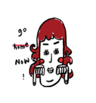 Long face（個別スタンプ：27）
