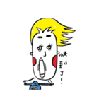 Long face（個別スタンプ：34）