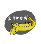 Bad Vibes Bearded Dragon（個別スタンプ：13）