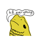 Bad Vibes Bearded Dragon（個別スタンプ：21）