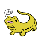 Bad Vibes Bearded Dragon（個別スタンプ：22）