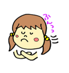 表情ゆたか！かおでかちゃんの日常スタンプ（個別スタンプ：22）
