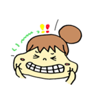 表情ゆたか！かおでかちゃんの日常スタンプ（個別スタンプ：26）