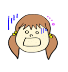 表情ゆたか！かおでかちゃんの日常スタンプ（個別スタンプ：30）