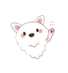 しろいぬカフェ Vol.1（個別スタンプ：2）