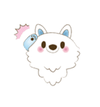 しろいぬカフェ Vol.1（個別スタンプ：18）