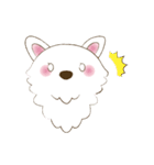 しろいぬカフェ Vol.1（個別スタンプ：20）